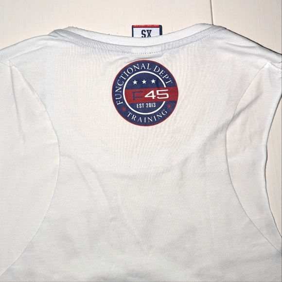 F45 Training Trade Mark Women's Tank Tee Graphic XS - Picture 8 of 9